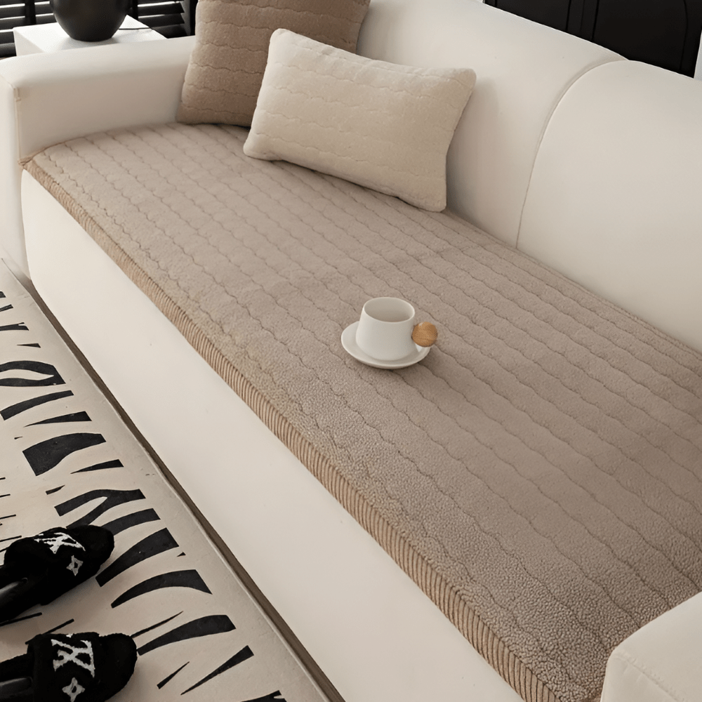 FURNICOZY – Copertura Sofà Morbida e Antiscivolo per Comfort Quotidiano Adatta agli Animali