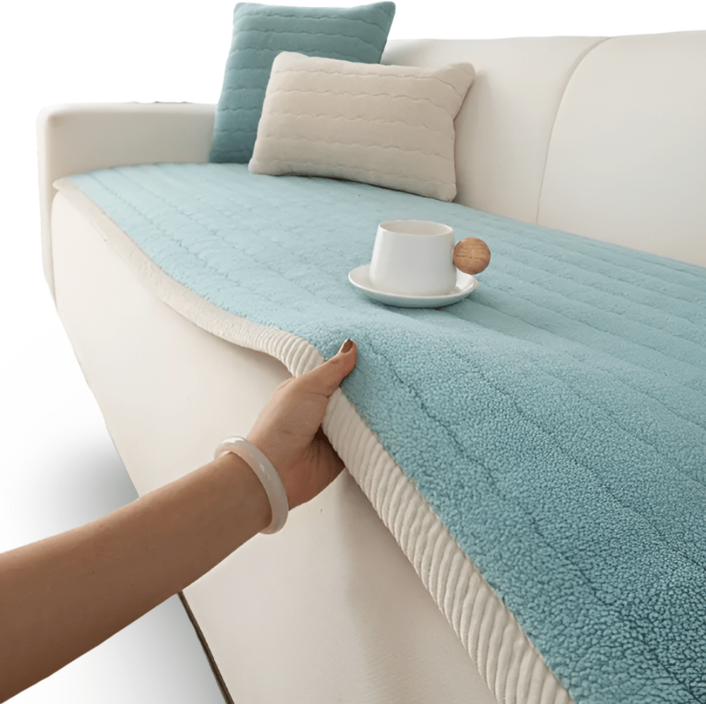 FURNICOZY – Copertura Sofà Morbida e Antiscivolo per Comfort Quotidiano Adatta agli Animali
