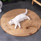 FURSHIELD – Tappetino per graffi in rattan ecologico per la sicurezza dei mobili e la cura delle unghie