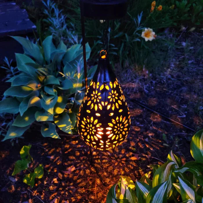 Lampada da giardino solare e resistente alle intemperie