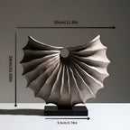 Figura decorativa geometrica – Moderna e Lussuosa | Accessori per la casa minimalisti per soggiorno, ufficio e mobile TV