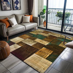 GEOMORA SOFTLY – Tappeto Area Geometrico Elegante per Comfort Morbido Antiscivolo in Casa