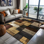 GEOMORA SOFTLY – Tappeto Area Geometrico Elegante per Comfort Morbido Antiscivolo in Casa
