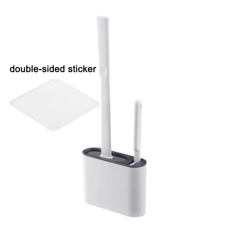 GERMFREE LOO – Spazzola per WC in silicone con supporto per una pulizia igienica