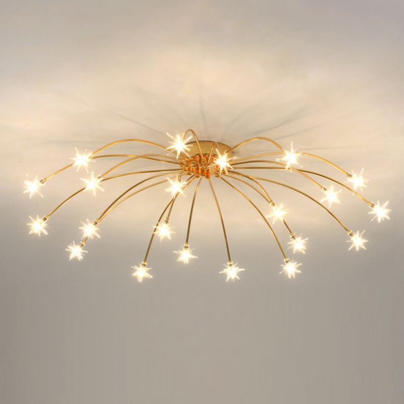 Arisha Art Deco Starry Lampada da Soffitto a Incasso