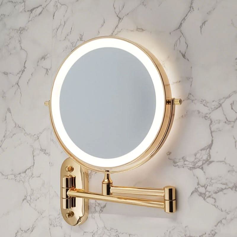 Lampada a Specchio LED GLAMLITE – Ingrandimento 5x e Illuminazione Regolabile per una Bellezza Precisa