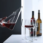 Decantatore in Vetro – Elegante Aeratore per Vino per un Gusto Pieno | Perfetto per Casa & Ospiti