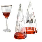 Decantatore in Vetro – Elegante Aeratore per Vino per un Gusto Pieno | Perfetto per Casa & Ospiti