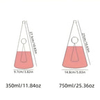 Decantatore in Vetro – Elegante Aeratore per Vino per un Gusto Pieno | Perfetto per Casa & Ospiti