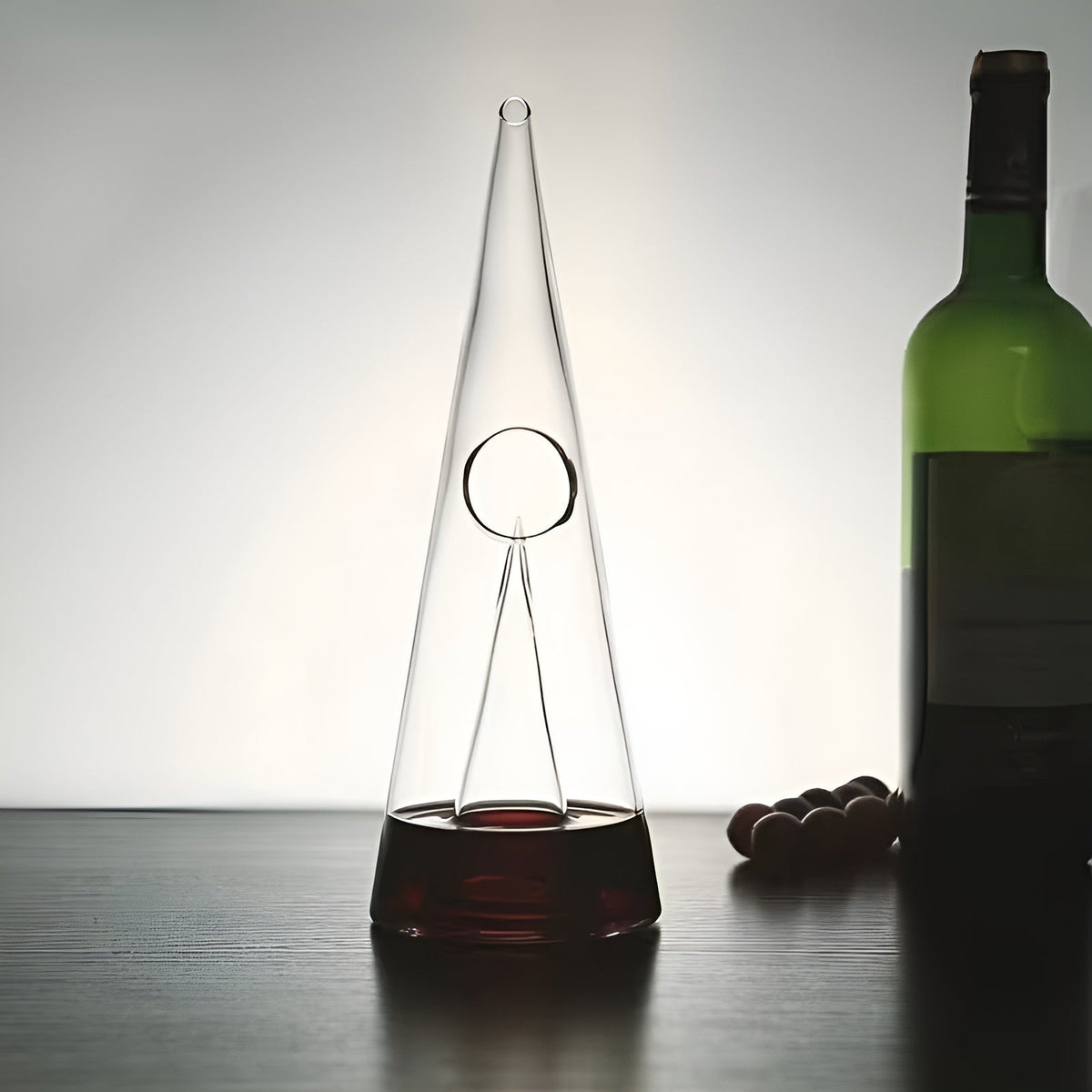 Decantatore in Vetro – Elegante Aeratore per Vino per un Gusto Pieno | Perfetto per Casa & Ospiti