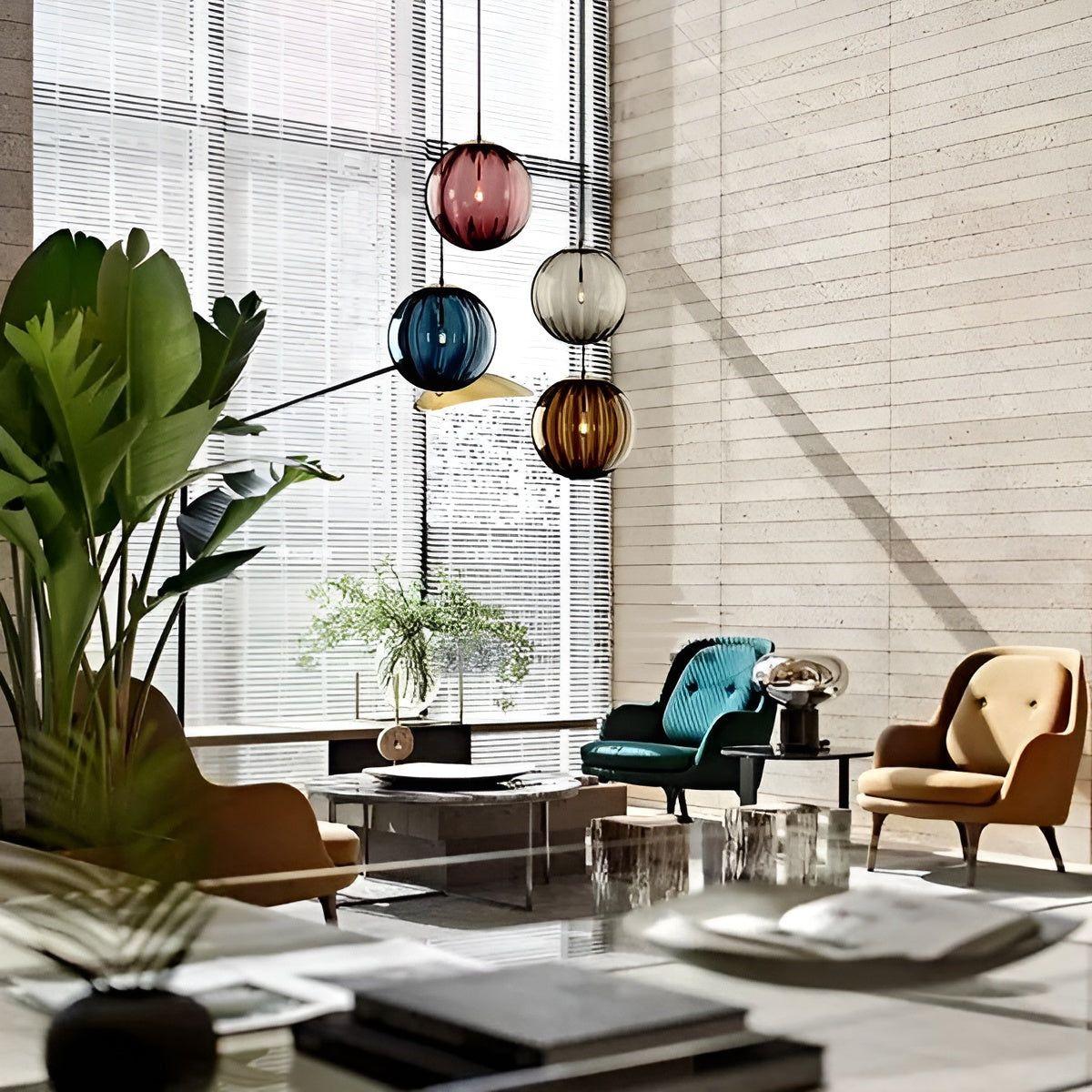 Glasball LED Sospensione – design Glasball ordic | Ambienti eleganti