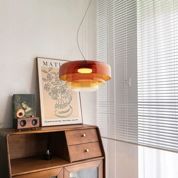 Lampada a Sospensione Moderna in Vetro Norvegese