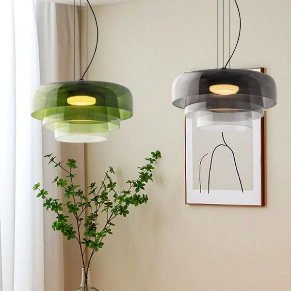 Lampada a Sospensione Moderna in Vetro Norvegese