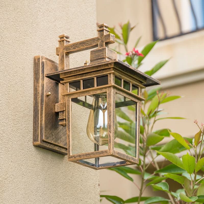 Lampada da Parete Esterno GlowGuard – Luce Regolabile e Resistente alle Intemperie per Esterni