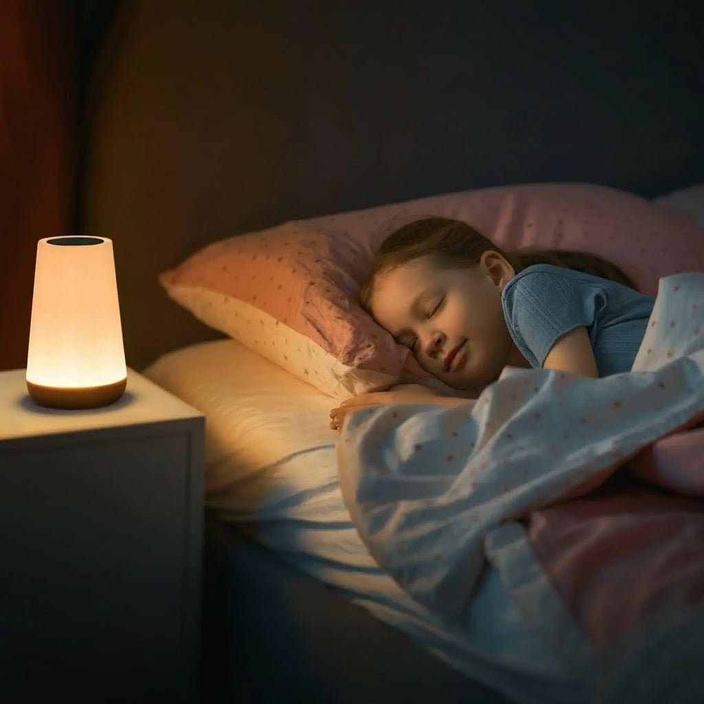 GLOWMATE – Luce Notturna LED Portatile con Dimmer Touch e Telecomando