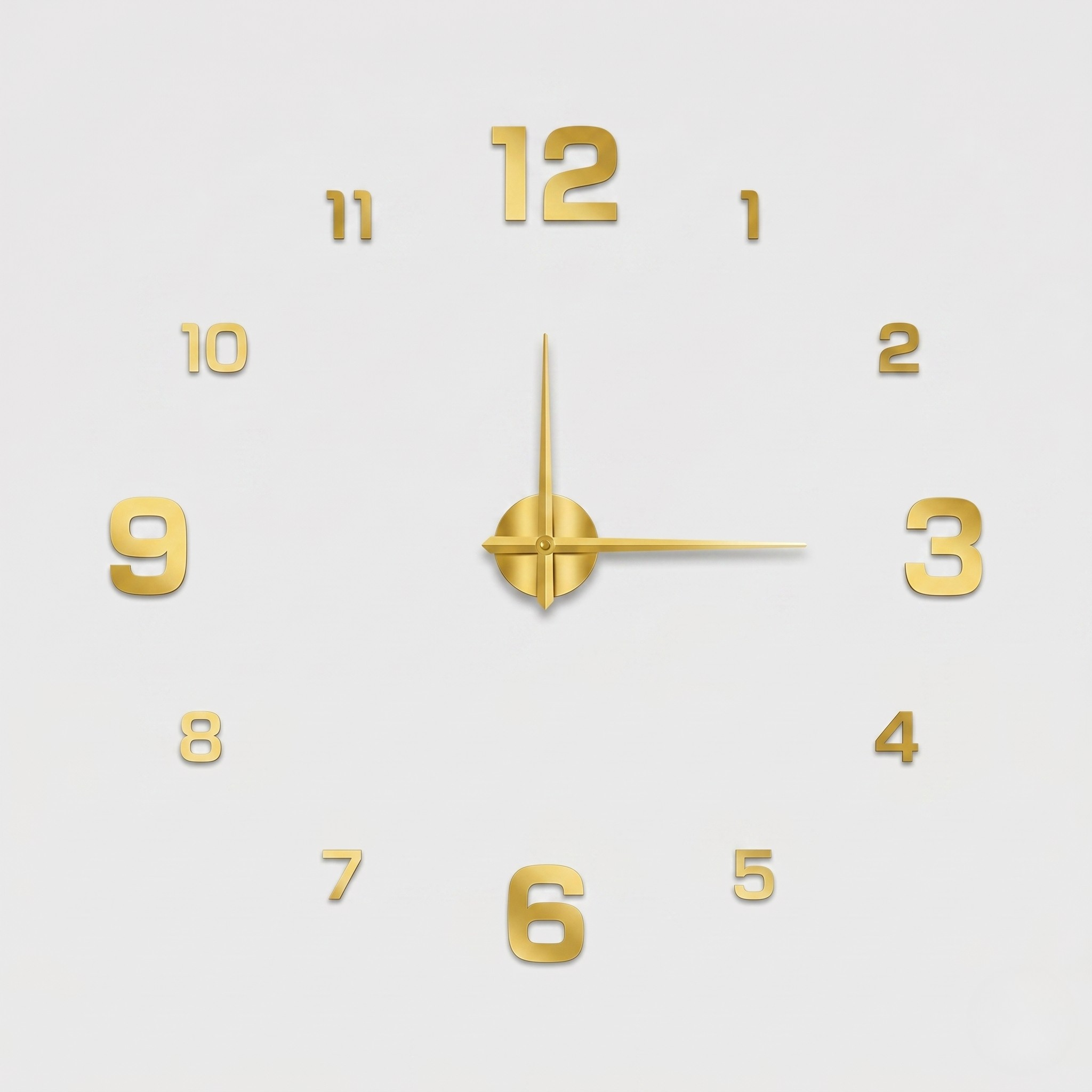 Orologio da Parete 3D Decorativo Design Moderno per Soggiorno