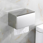 Accessorio da Bagno in Acciaio Inossidabile Oro per Scatola di Carta Igienica