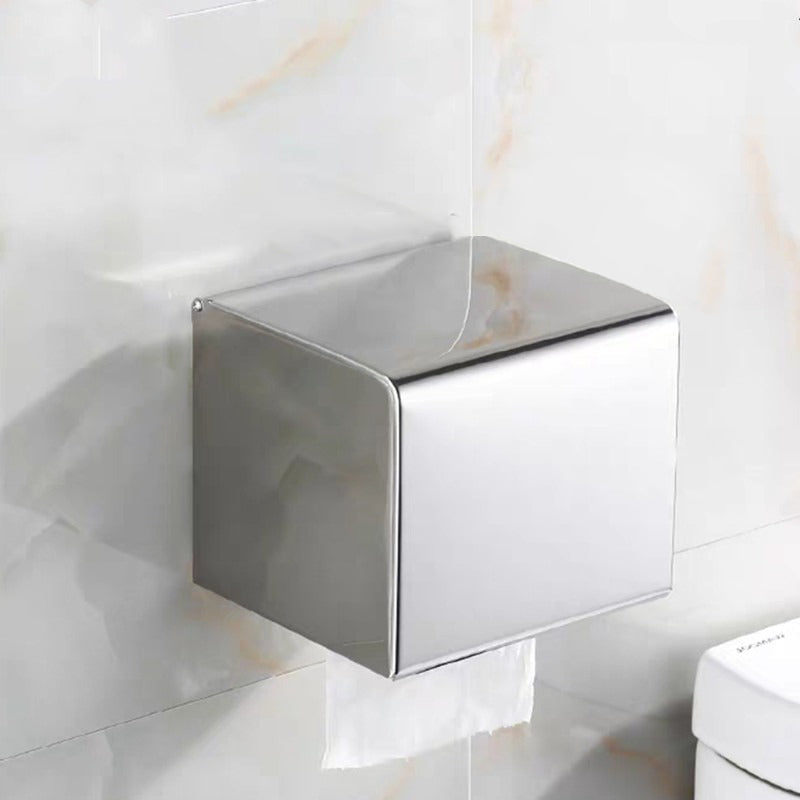 Accessorio da Bagno in Acciaio Inossidabile Oro per Scatola di Carta Igienica