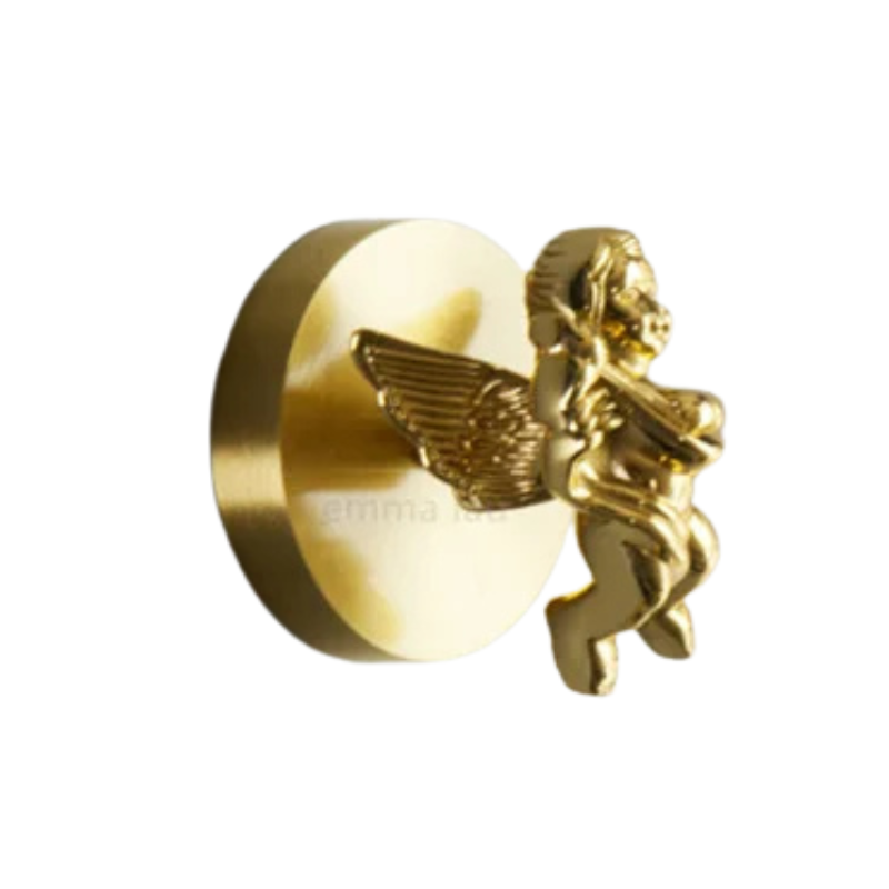 Ganci in Acciaio Dorato da Muro per Bagno Camera da Letto Porta Asciugamani Appendino per Cappotti