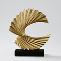 Scultura Decorativa Moderna a Mezzaluna