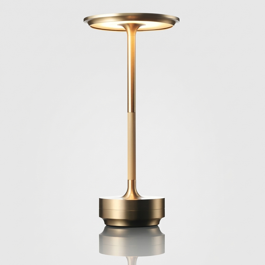 Lampada da Tavolo LED Wireless Ricaricabile Design Moderno per Soggiorno