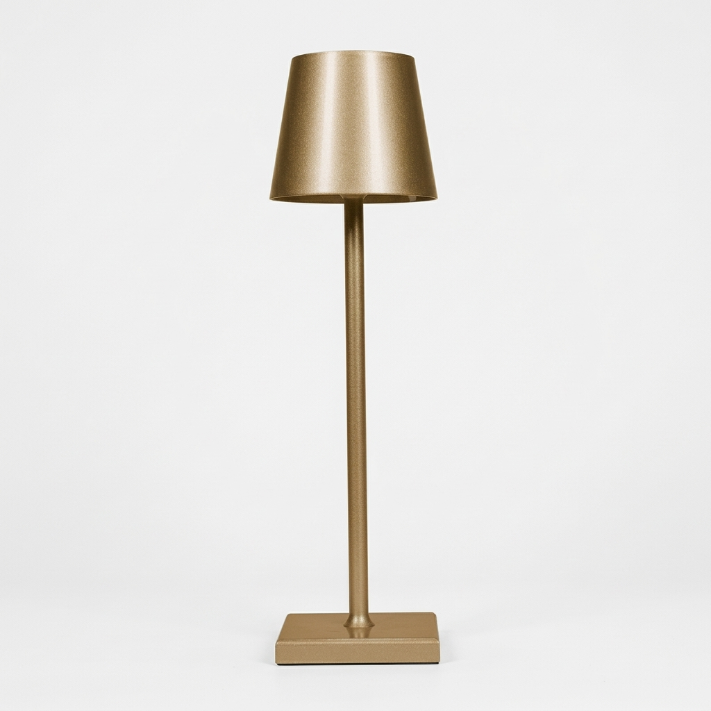 Lampada da Tavolo Ricaricabile Wireless LED Touch Design Moderno Luce Ambiente Portatile