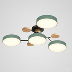 Lampada da Soffitto LED Scandinava Design Moderno Multi Luce per Soggiorno