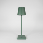 Lampada da Tavolo Ricaricabile Wireless LED Touch Design Moderno Luce Ambiente Portatile