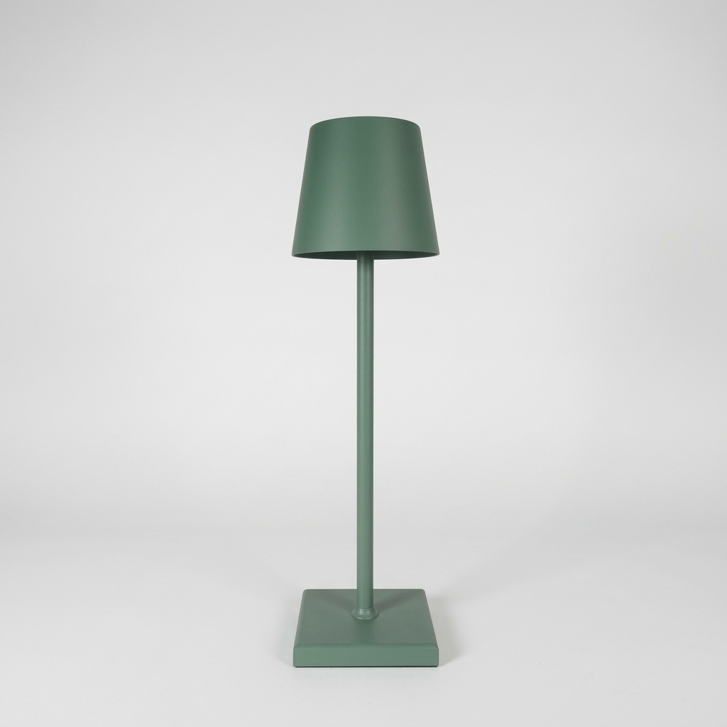 Lampada da Tavolo Ricaricabile Wireless LED Touch Design Moderno Luce Ambiente Portatile
