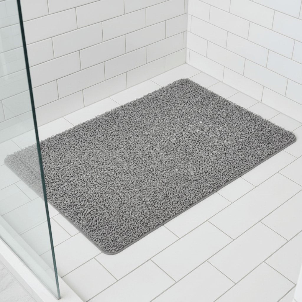 GRIPFLOW – Tappetino da Doccia Antiscivolo ad Asciugatura Rapida per Bagni Puliti e Sicuri