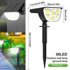 GROVELUX – Faretti Solari per Paesaggio con Luminosità Regolabile