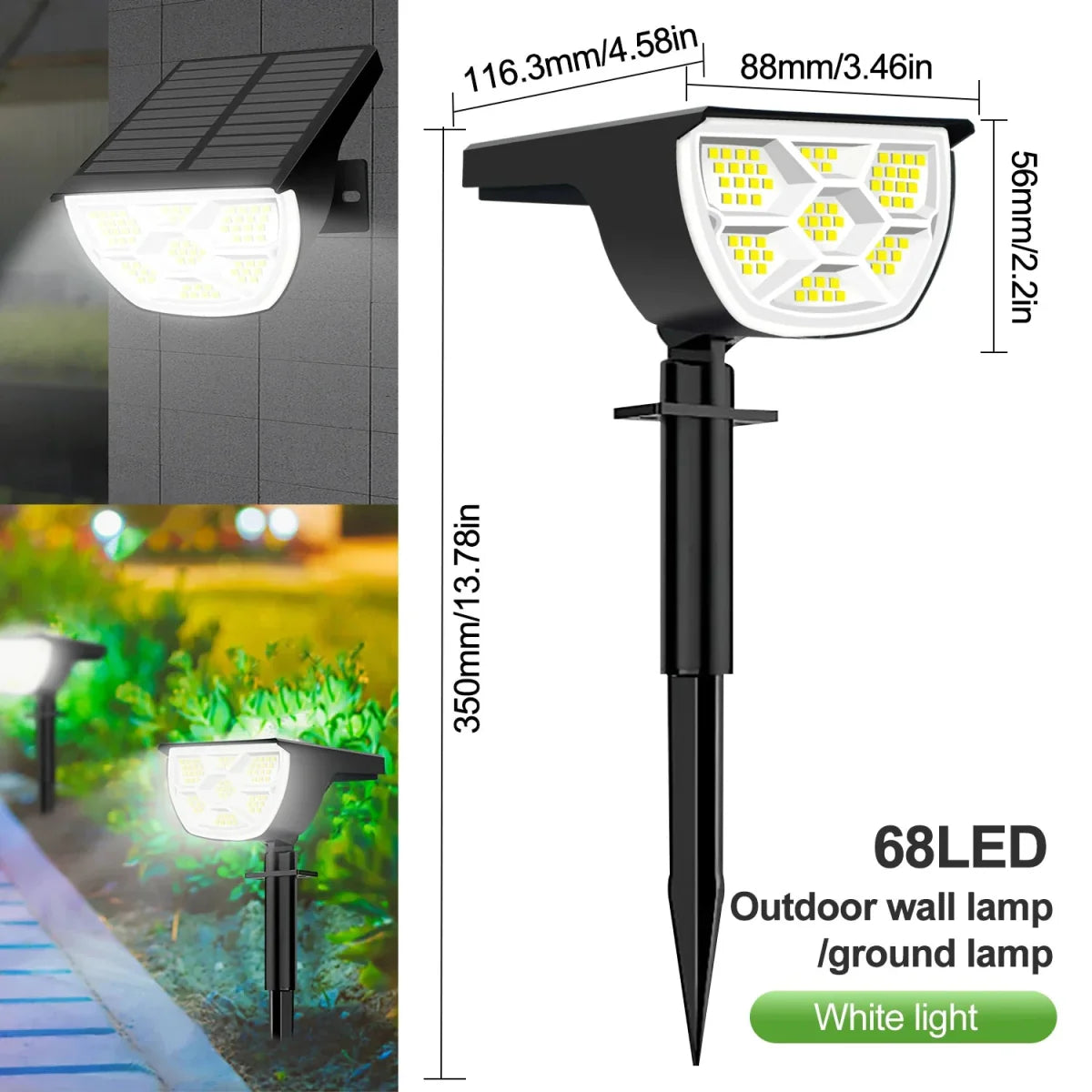 GROVELUX – Faretti Solari per Paesaggio con Luminosità Regolabile