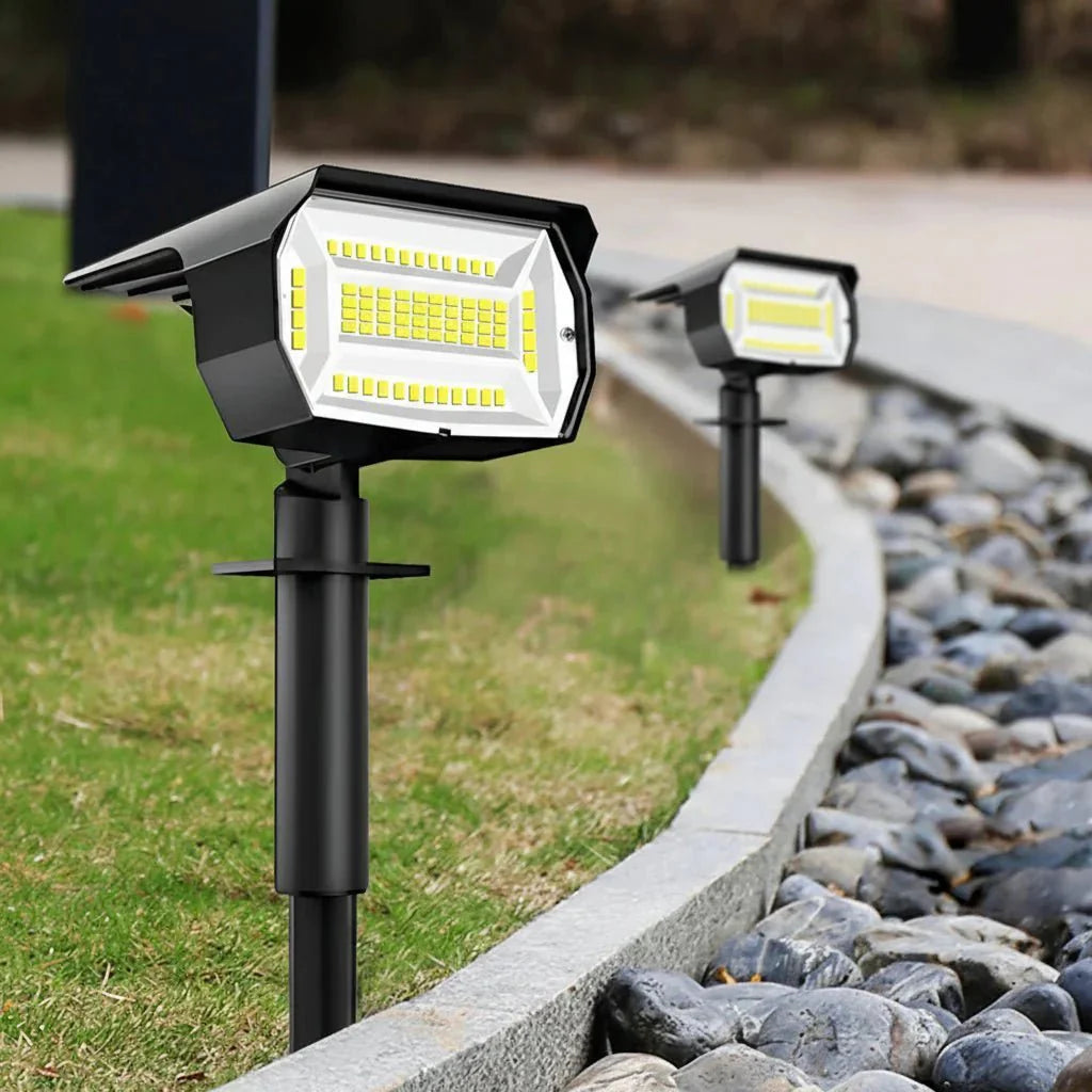 GROVELUX – Faretti Solari per Paesaggio con Luminosità Regolabile