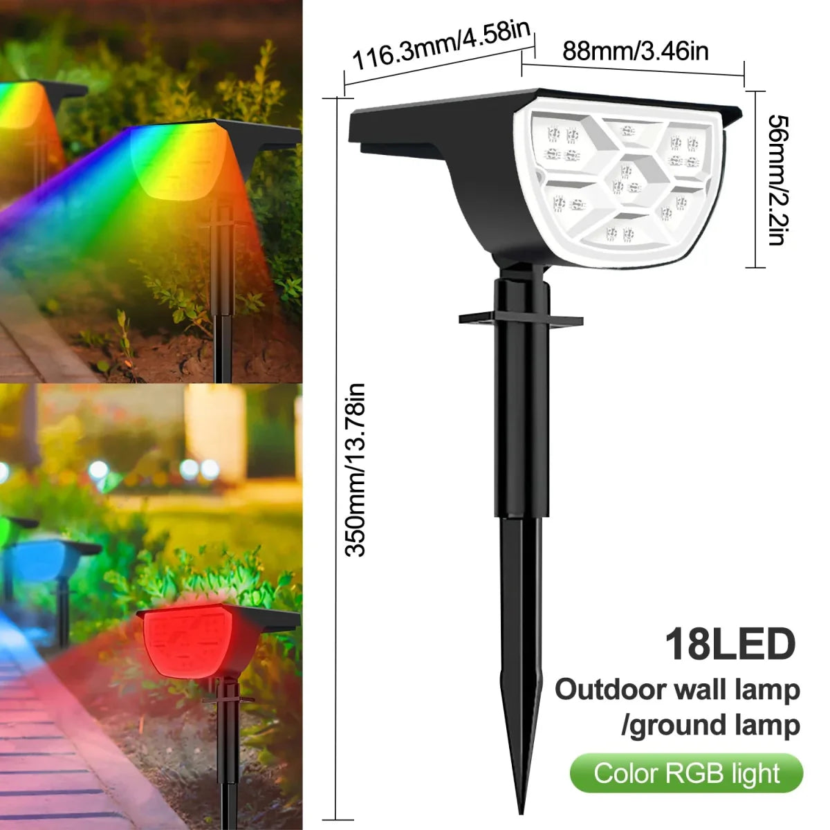 GROVELUX – Faretti Solari per Paesaggio con Luminosità Regolabile