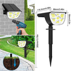 GROVELUX – Faretti Solari per Paesaggio con Luminosità Regolabile