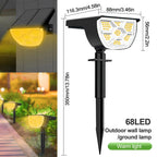 GROVELUX – Faretti Solari per Paesaggio con Luminosità Regolabile