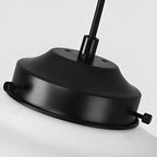 Lampada a sospensione in vetro opalino – Design vintage con vetro geometrico