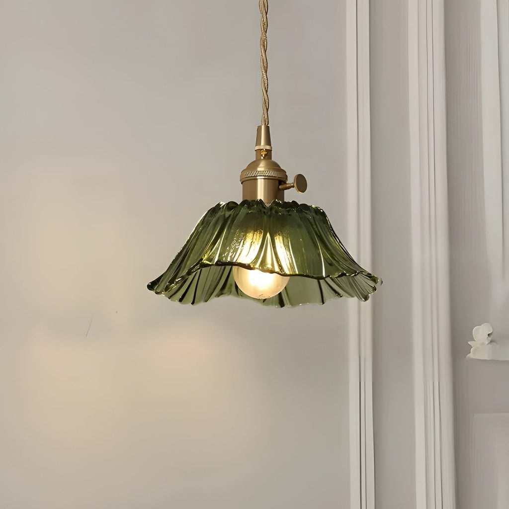 Lampada a sospensione con motivo floreale – Luce calda e design elegante | Per la tua casa