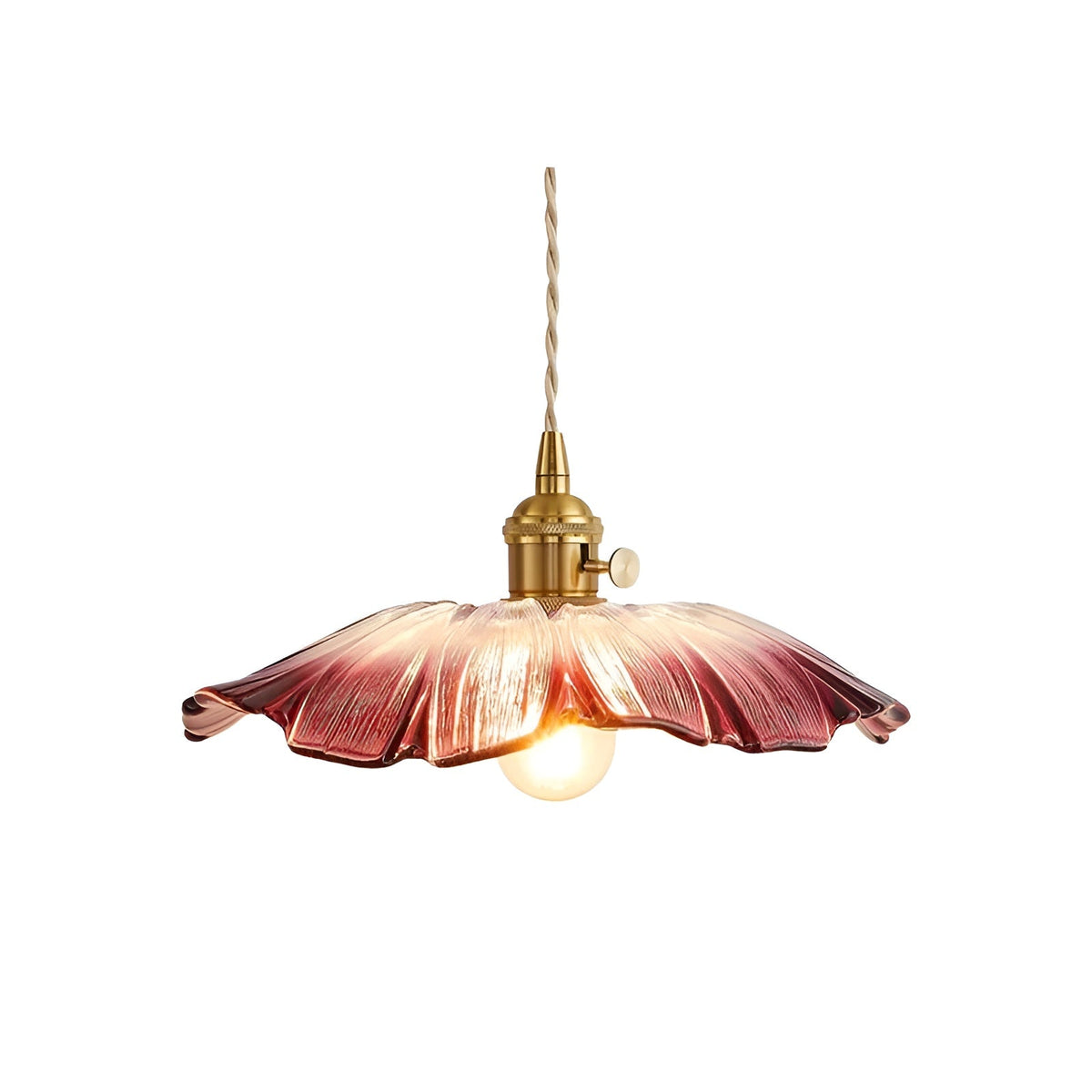 Lampada a sospensione con motivo floreale – Luce calda e design elegante | Per la tua casa