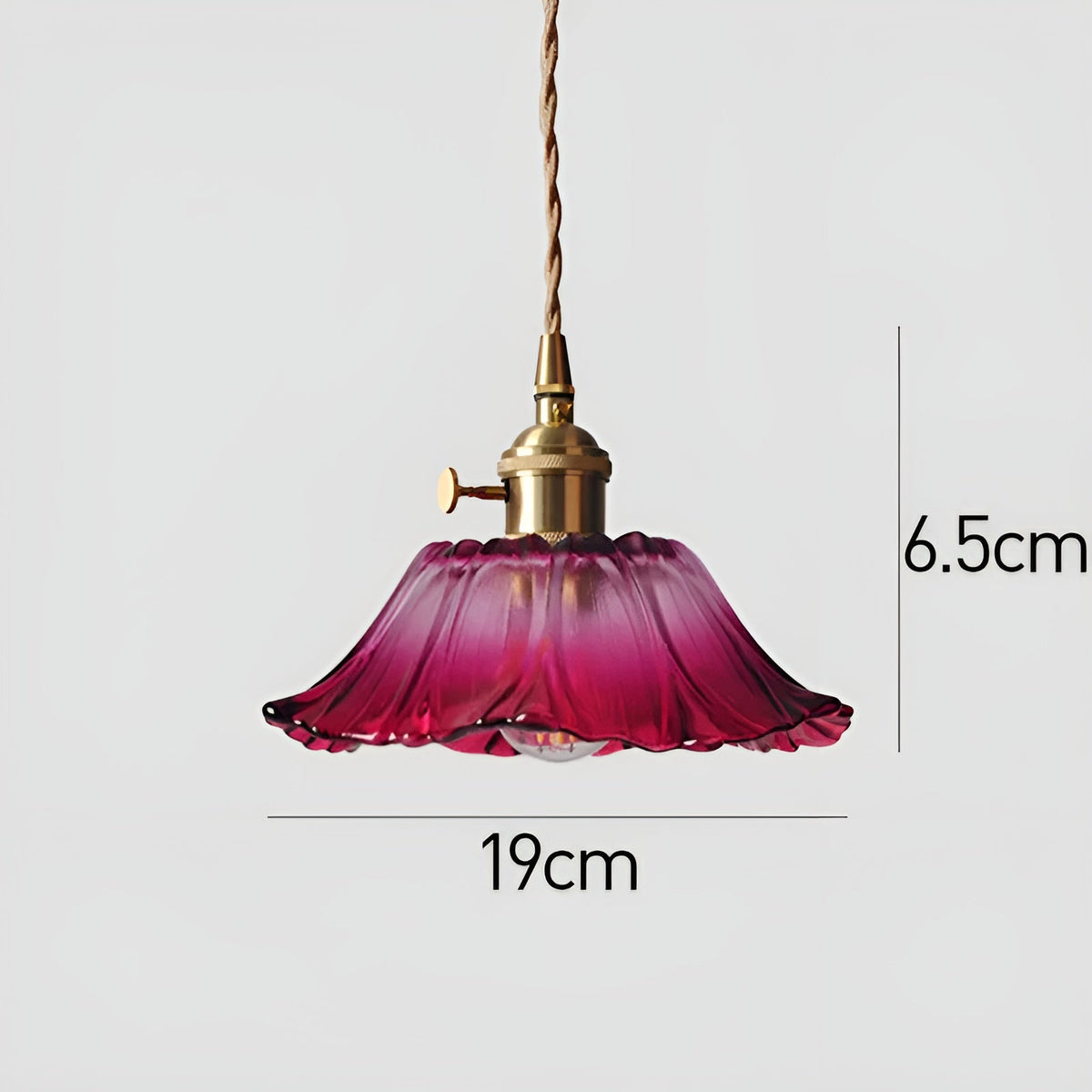 Lampada a sospensione con motivo floreale – Luce calda e design elegante | Per la tua casa