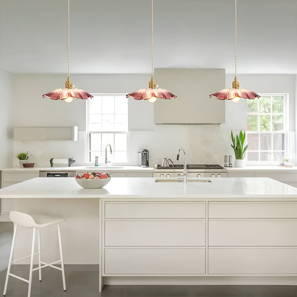 Lampada a sospensione con motivo floreale – Luce calda e design elegante | Per la tua casa