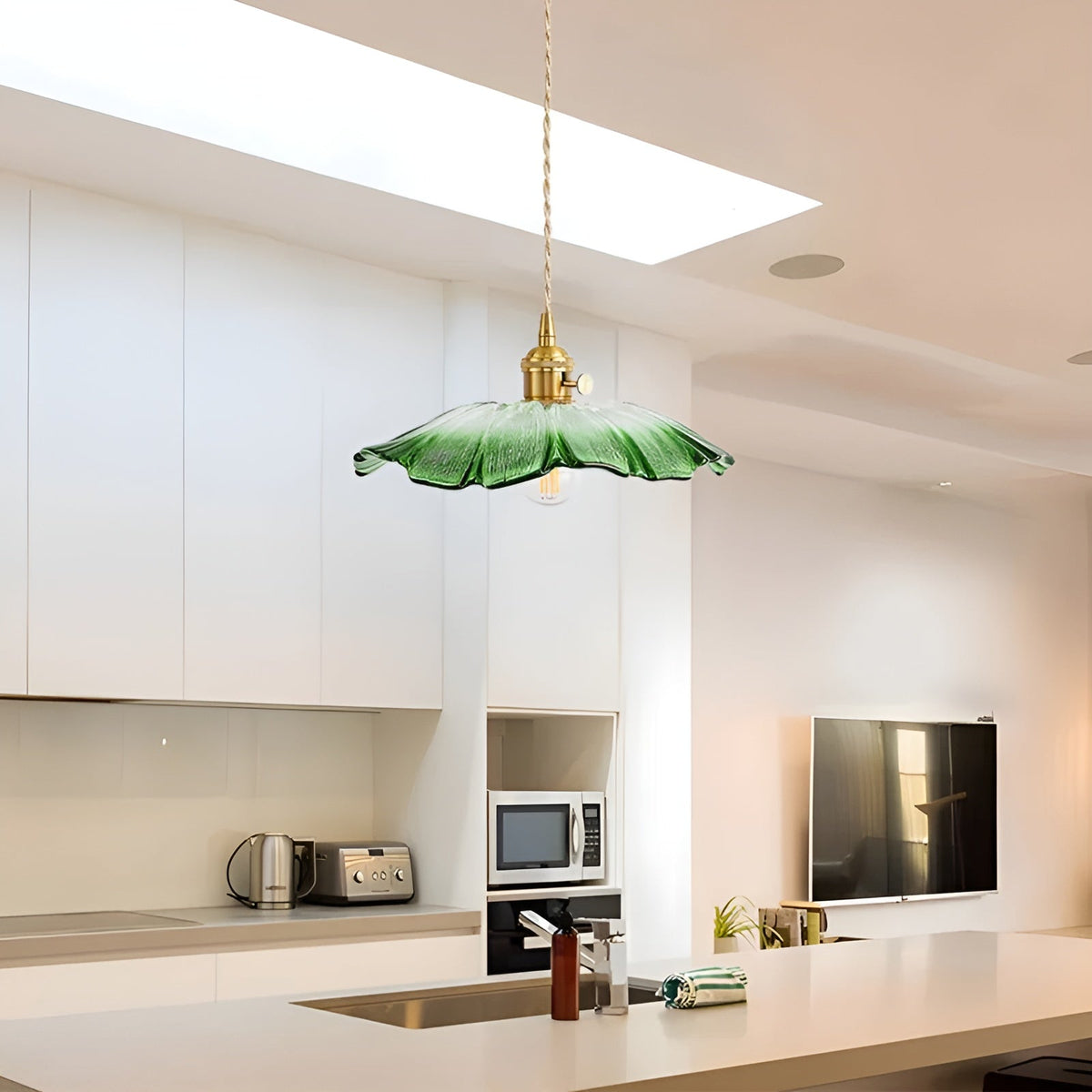 Lampada a sospensione con motivo floreale – Luce calda e design elegante | Per la tua casa