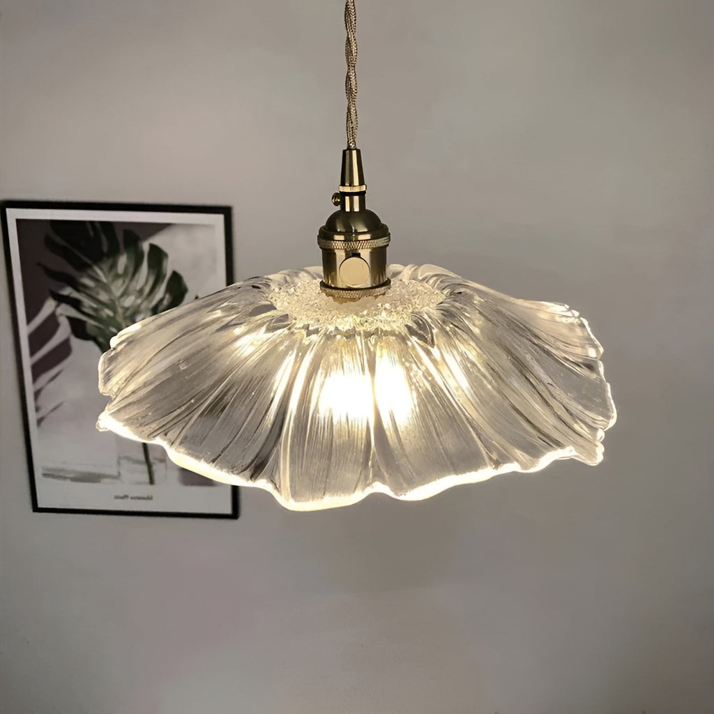 Lampada a sospensione con motivo floreale – Luce calda e design elegante | Per la tua casa