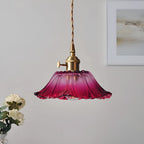 Lampada a sospensione con motivo floreale – Luce calda e design elegante | Per la tua casa