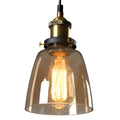 Lampada a sospensione in vetro antico – Stile vintage per un'illuminazione elegante