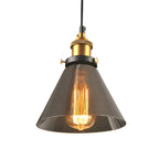 Lampada a sospensione in vetro antico – Stile vintage per un'illuminazione elegante
