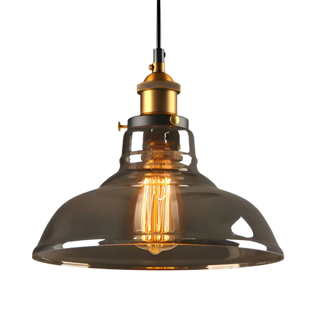 Lampada a sospensione in vetro antico – Stile vintage per un'illuminazione elegante