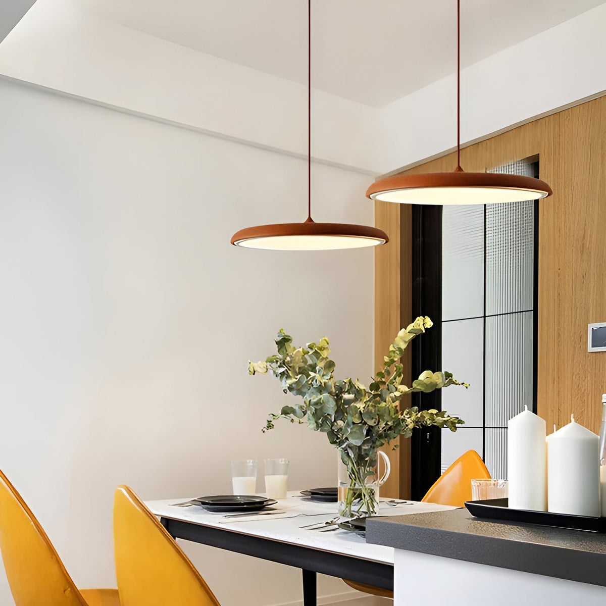 Lampada a sospensione a forma di biscotto – Design giocoso per la tua casa