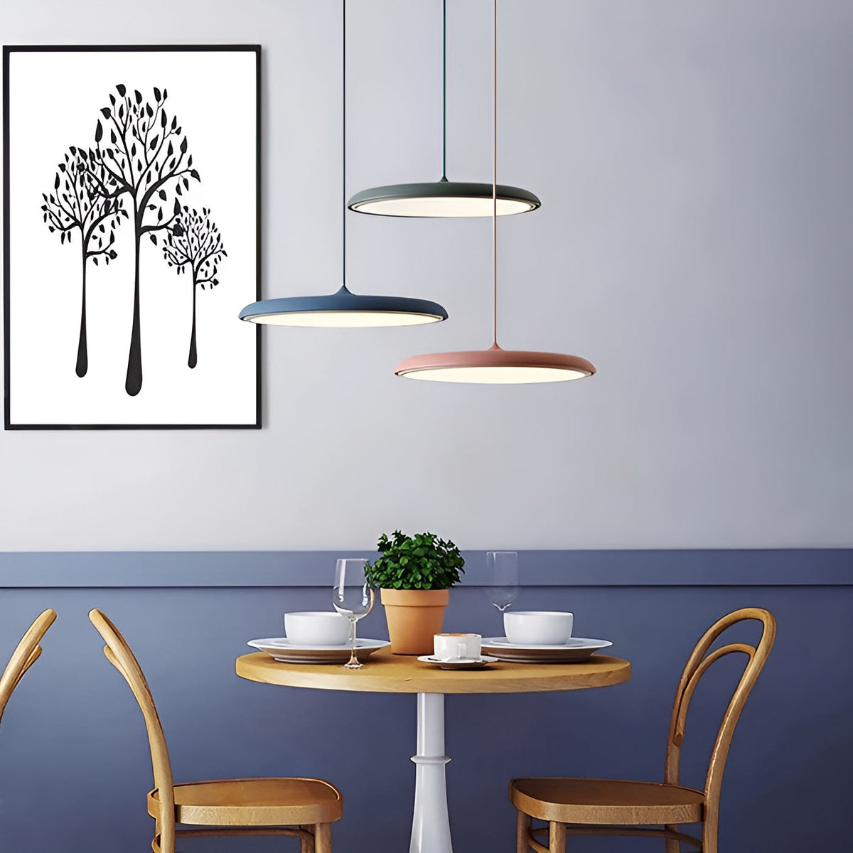 Lampada a sospensione a forma di biscotto – Design giocoso per la tua casa