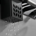 Porta Asciugacapelli Organizer Rack per Bagno Supporto per Asciugacapelli e Piastra